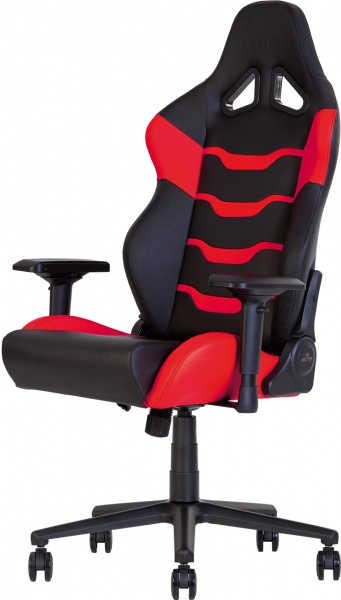 Крісло Nowy Styl HEXTER RC R4D TILT MB70 ECO/02 BLACK/RED чорний/червоний 
