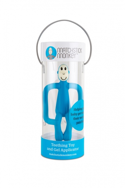 Прорізувач Matchstick Monkey Мавпочка синя (MM-T-002)