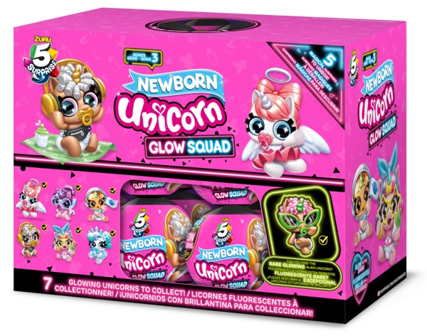 Ігровий набір Zuru Mini Brands Newborn Unicorn Фігурки-сюрприз у шарі 5 шт. в асортименті 6819333 