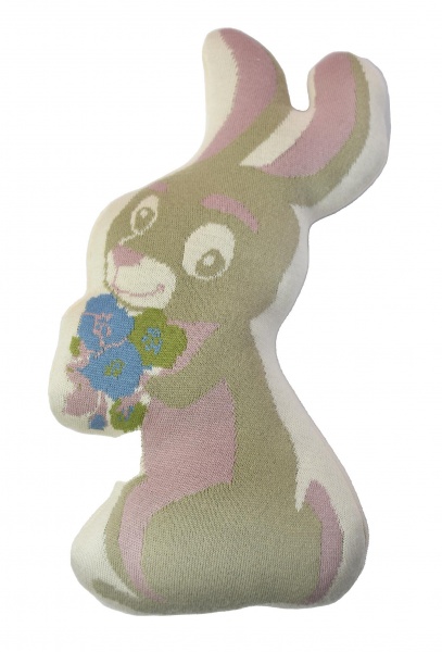 Подушка-обнимашка Зайка 50 см 