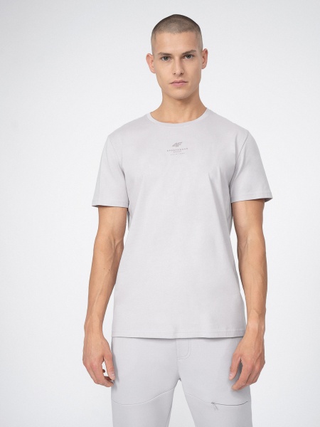 Футболка 4F TSHIRT M363 4FSS23TTSHM363-25S р.L сірий