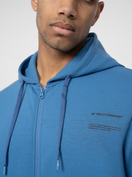 Джемпер 4F SWEATSHIRT M229 4FSS23TSWSM229-33S р. 3XL синій