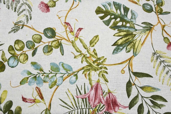 Скатерть Villa 120x136 см бежевый с рисунком Прованс 