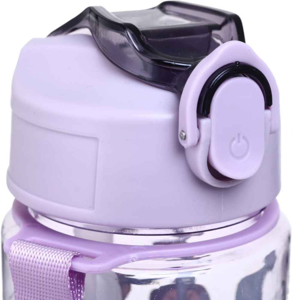 Бутылка для воды Maxmark Vacation 700 мл фиолетовая