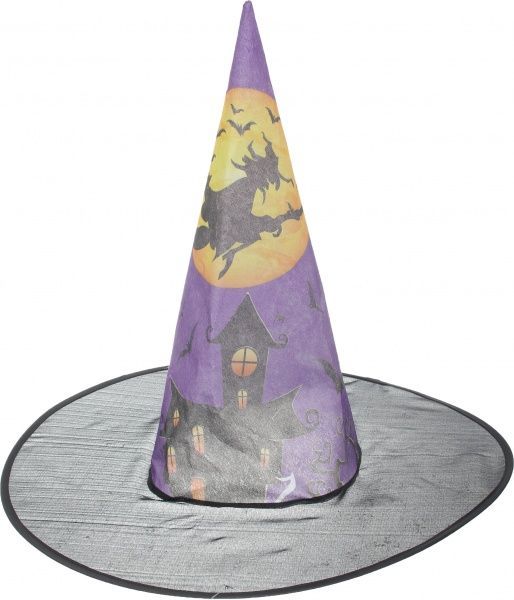 Шапка хэллоуин 38,5x35 см в ассортименте