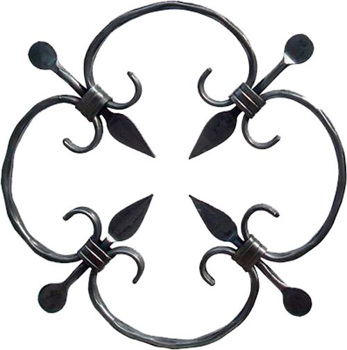 Орнамент кований Віньетка 250x280 мм(20/1)