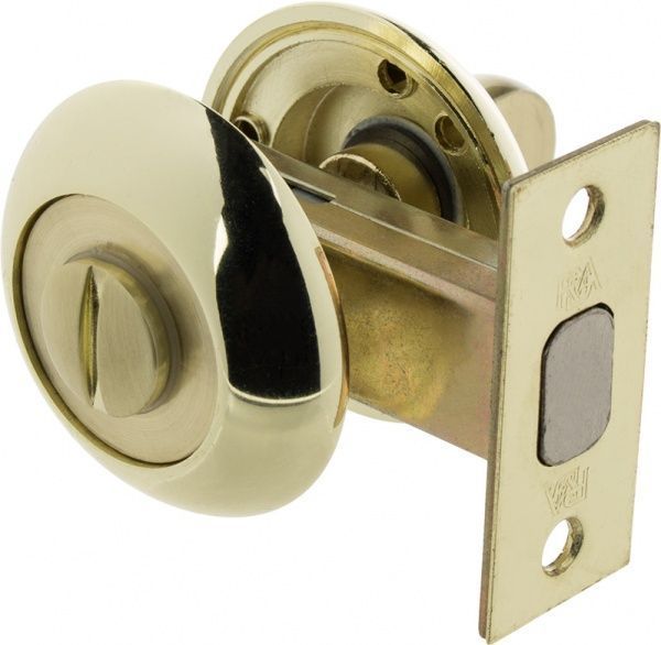 Замок врізний з ручками Замок врізний з ручками 249 WC полірована латунь (51115368) WC полірована латунь / матова латунь