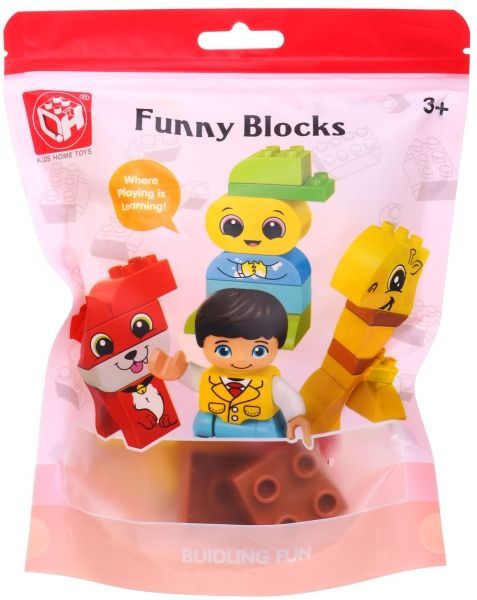 Конструктор Shantou Funny Blocks Жовта Жирафа C1366621