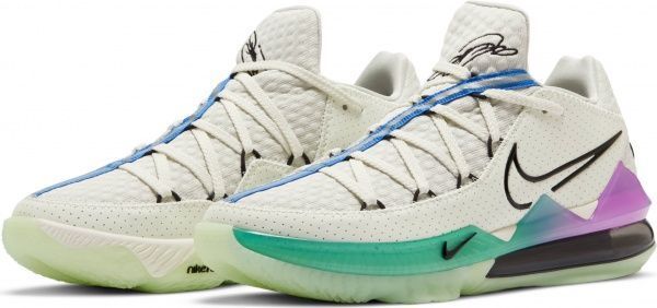 Кроссовки Nike LEBRON XVII LOW CD5007-005 р.US 7,5 белый