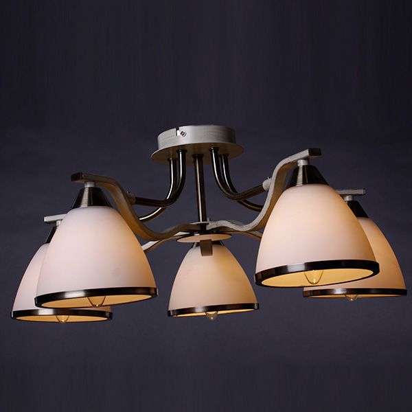 Люстра Altalusse INL-9288C-05 античная бронза/кофе