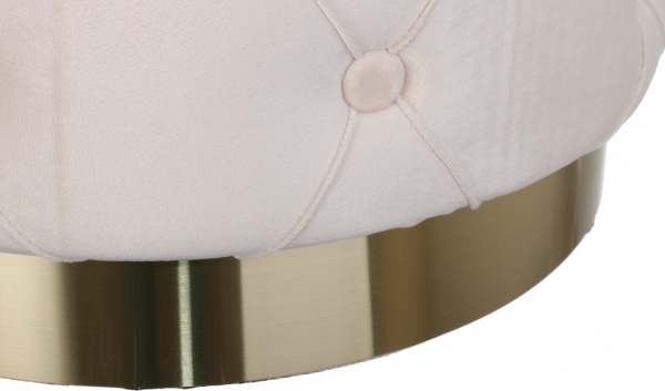 Сундук-пуф Louis бежевый 40х40х44 см 