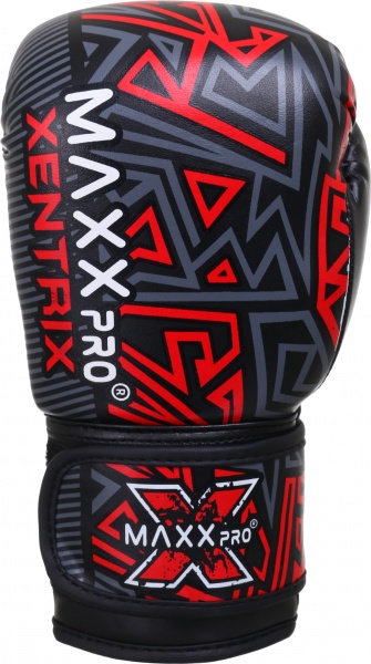 Рукавички для карате MaxxPro AVG-250 р. 6 червоний