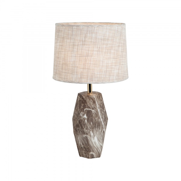 Настольная лампа Vio Concept by LUCEA Esina mid 1x40 Вт E27 кофейный/античная латунь 80368-02-TB1-CW 