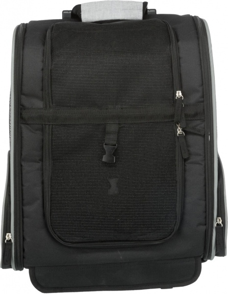 Сумка-рюкзак Trixie для собак Trolley из полиэстера черный с серым до 8 кг (2880) 