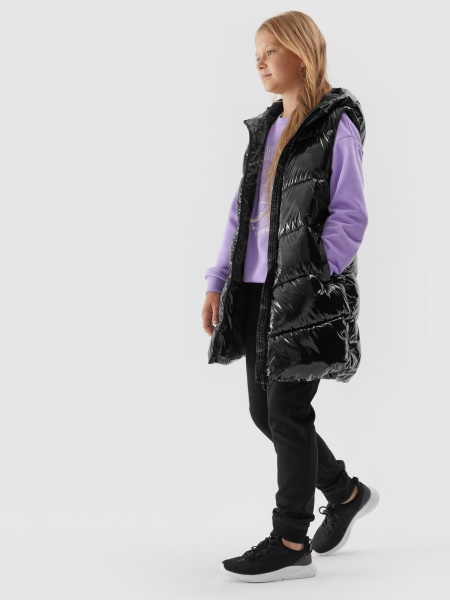 Жилет 4F VEST JACKET F046 4FJAW23TVJAF046-21S р.152 чорний