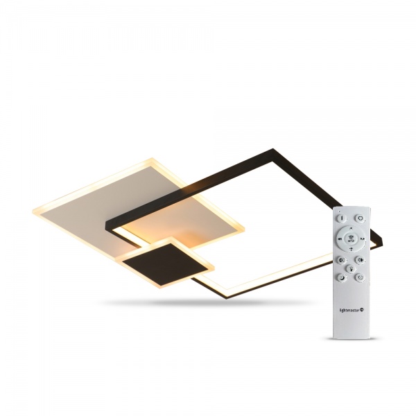 Світильник настінно-стельовий LightMaster NOIRBLANC білий із чорним 3000-6500 К CE2320 84W