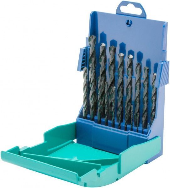 Набор сверл по металлу Heller HSS 1-10 мм 19 шт. 17737