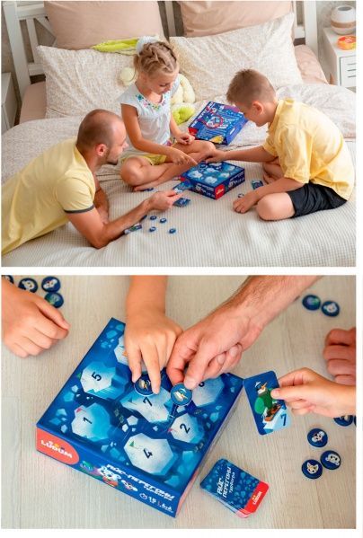 Игра настольная Ludum Айс-гонки LG2047-53