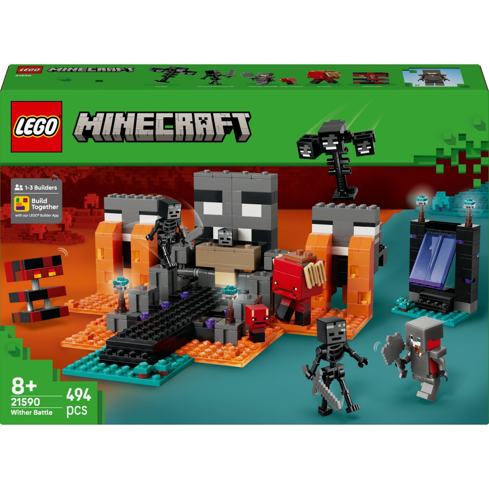 Конструктор LEGO Minecraft Битва за Візер 21590