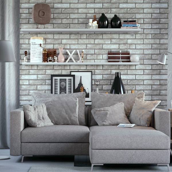 Плитка Golden Tile BrickStyle London димчастий 30В020 6x25 