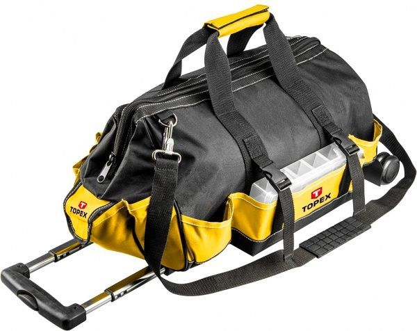 Сумка для ручного інструменту Topex монтерська на колесах 79R449 