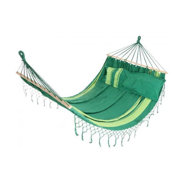 Гамак UP! (Underprice) з подушкою 160x220 см зелений