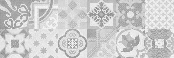 Плитка Allore Group Dover Vetro Pearl W\DEC M NR Satin 25x75 (2 сорт) 