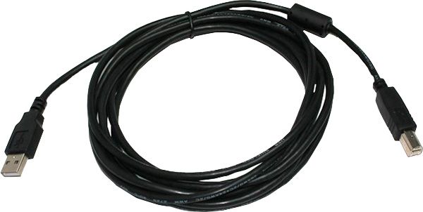 Кабель Cablexpert USB type A – USB type B 1,8 м чорний (CCP-USB2-AMBM-6)