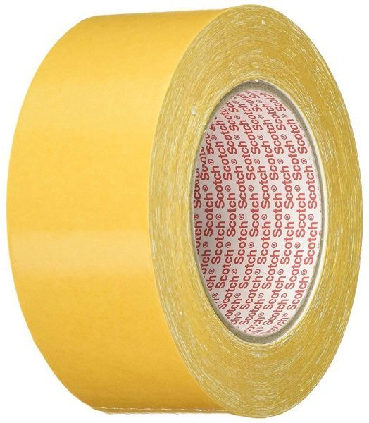 Двусторонняя сверхпрочная клейкая лента 3M 50 мм х 25 м белая 9191