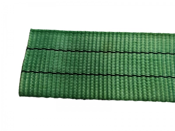 Стрічка текстильна 60 мм зелена