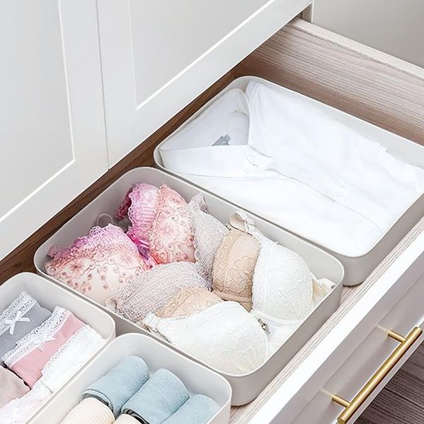 Ящик для зберігання MVM FH-12 LIGHT GRAY 80x360x257 мм