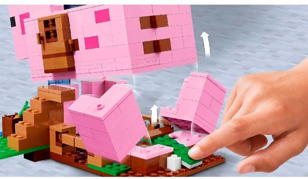 Конструктор LEGO Minecraft Будинок-свиня 21170