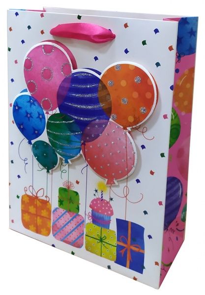 Пакет подарочный 26x32x10 см Премиум 