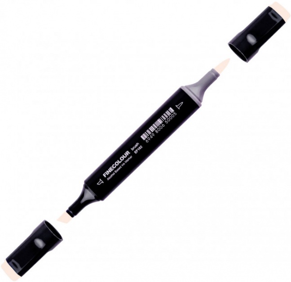 Маркер спиртовой FINECOLOUR мягкий персик EF102-395N 