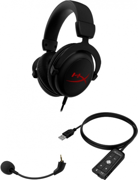 Гарнітура ігрова HyperX Cloud Core 7.1 black (4P4F2AA) 