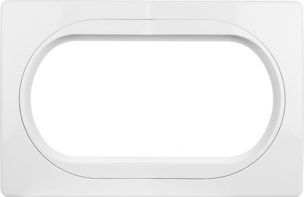 Рамка одноместная Aling-Conel EON белый E6805.00