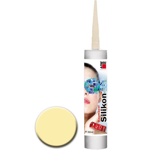 Герметик Baumit Baumaсol силиконовый санитарный 310 мл ваниль