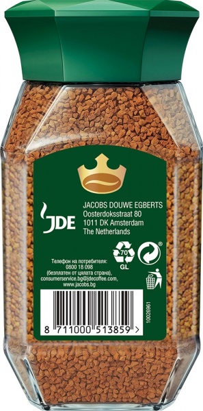 Кава розчинна Jacobs Монарх банка 100 г
