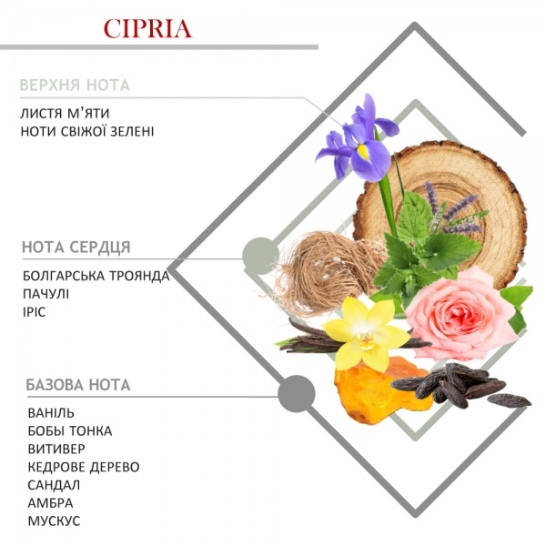 Свеча ароматическая Hypno Casa CIPRIA 