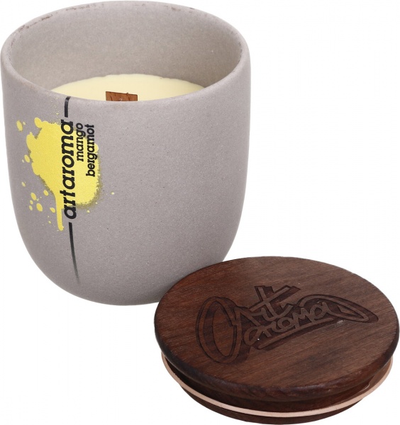Свеча ароматическая ArtAroma керам. Манго-Бергамот 