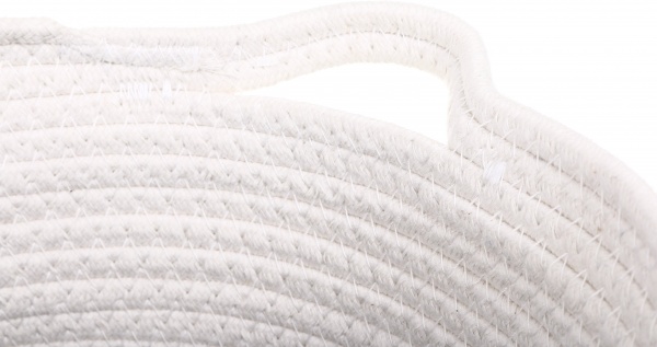 Кошик Elegance S 27х23х24 см EG92620 біло-сірий 