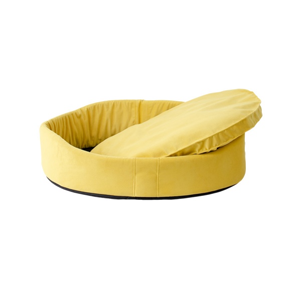 Лежак 10 центів для Джека Джага L желтый 90х75х45 см