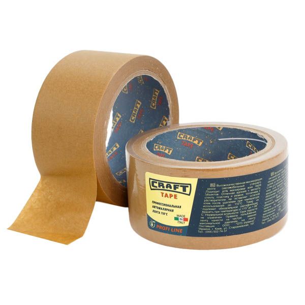 Стрічка автомалярна Craft Tape Tape MNC5050 50x0,135 мм 50 м коричневий