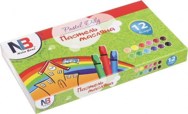 Пастель олійна Nota Bene S30 12 кольорів