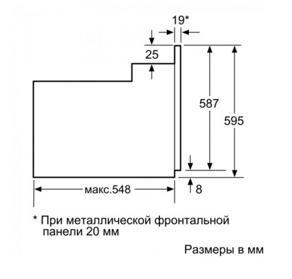 Духова шафа Bosch HBJ517YB0R