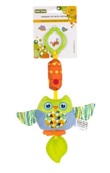 Іграшка-підвіска Baby Team з прорізувачем в асортименті