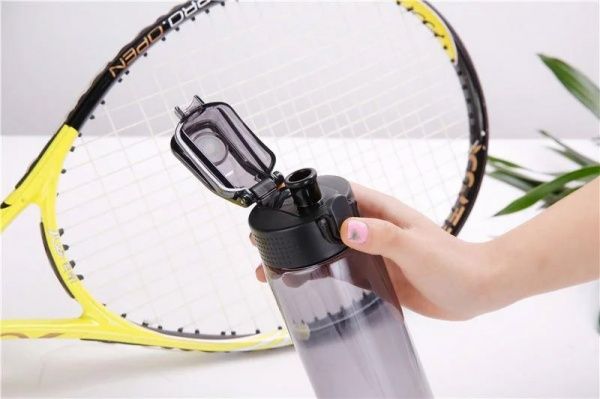 Пляшка для води 550 мл Casno чорний KXN-1215_Black