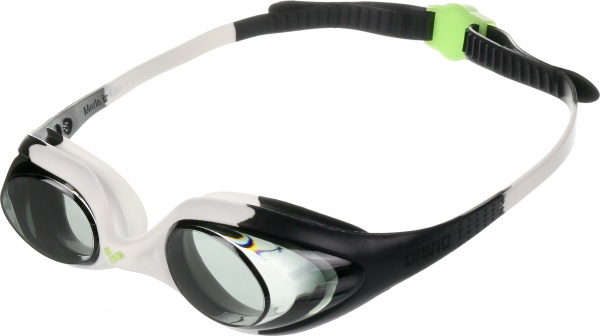 Очки для плавания Arena Spider JR 92338-14 one size черный с белым
