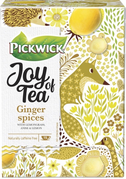 Чай Pickwick Joy of Tea Ginger spices 15 шт. 26,25 г 