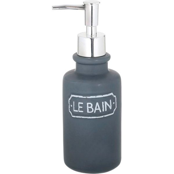 Дозатор для жидкого мыла Trento Le Bain серый